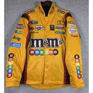 Kyle Busch / JGR Nascar Chase Authentics M&Ms Jacket Medium - NEW